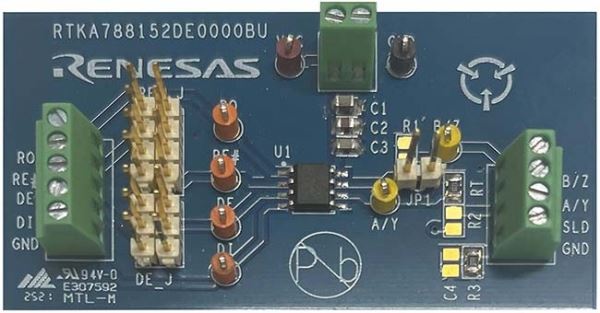 Renesas представляет семейство 5-вольтовых приемопередатчиков RS-485/422 с лучшей в отрасли устойчивостью к быстрым переходным процессам